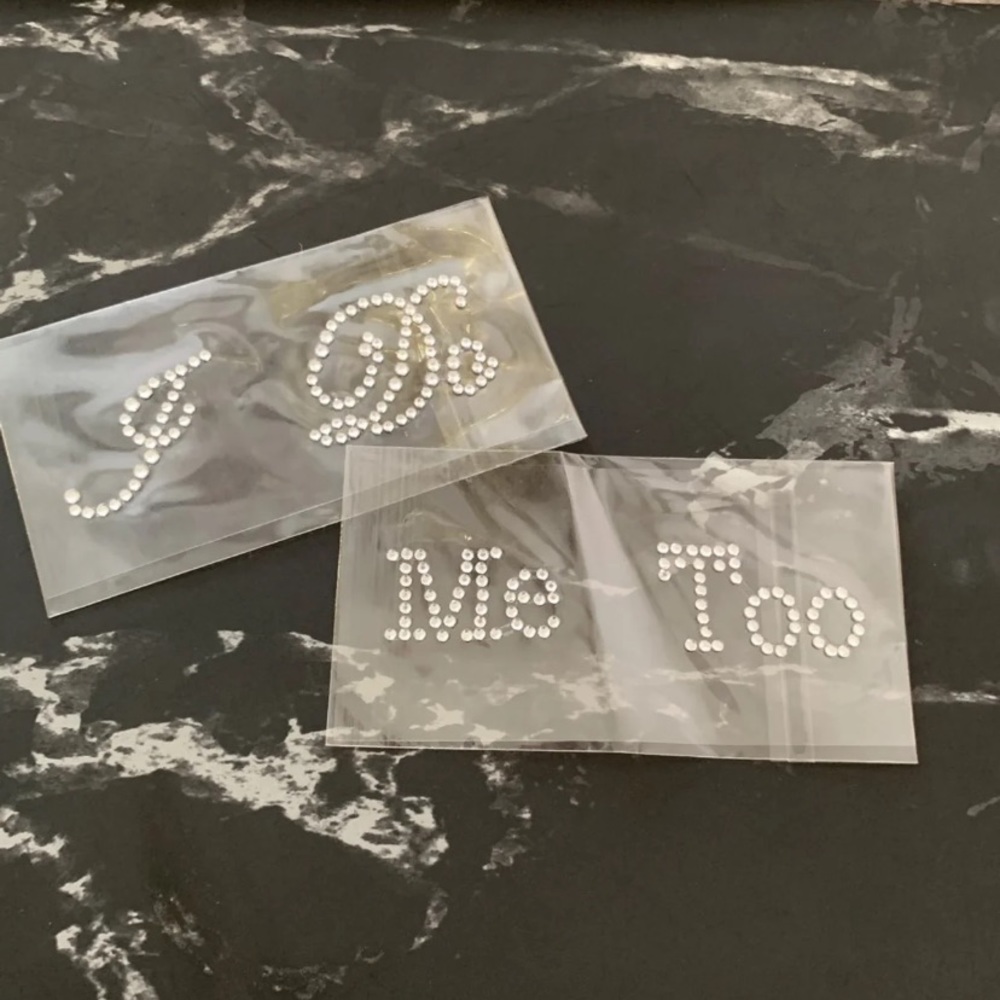 I do, me too stickers